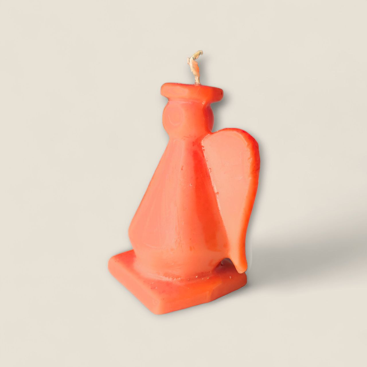 Vela de Ángel color naranja