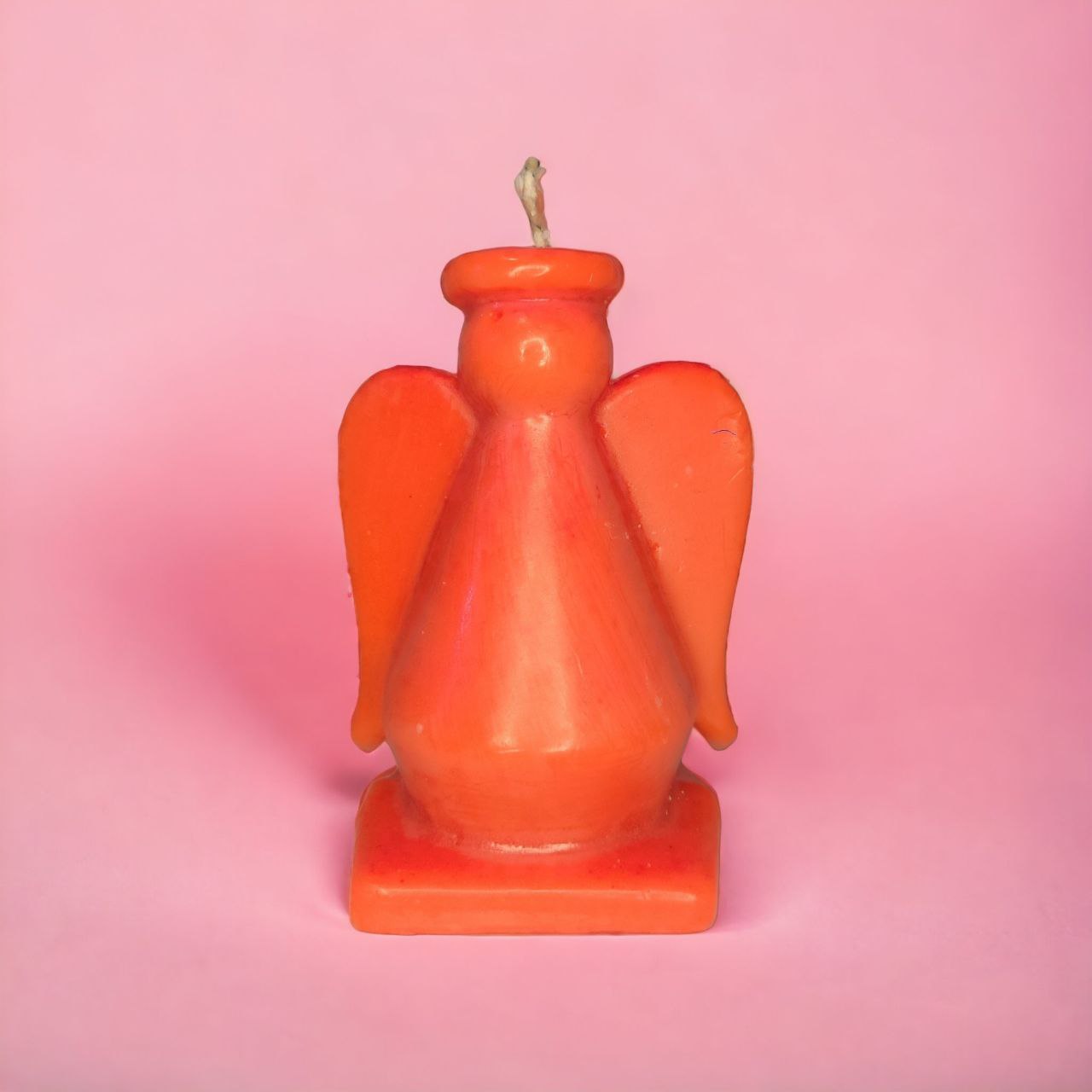 Vela de Ángel color naranja