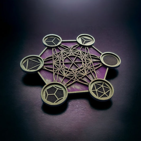 Base para velas Arcángel Metatron
